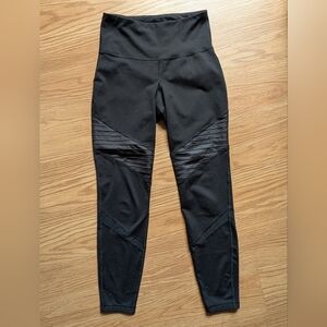 Old Navy Active Go-Dry Moto Leggings Black Size S